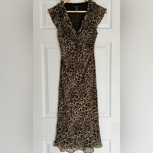 Leopard Print Women's Dress